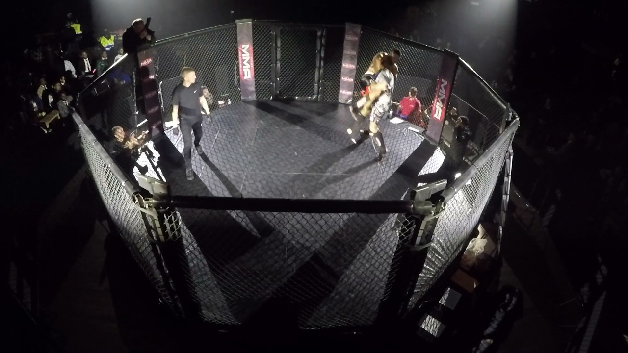Ultra MMA | Birmingham | Zaharia Ahmad vs Liam hale background