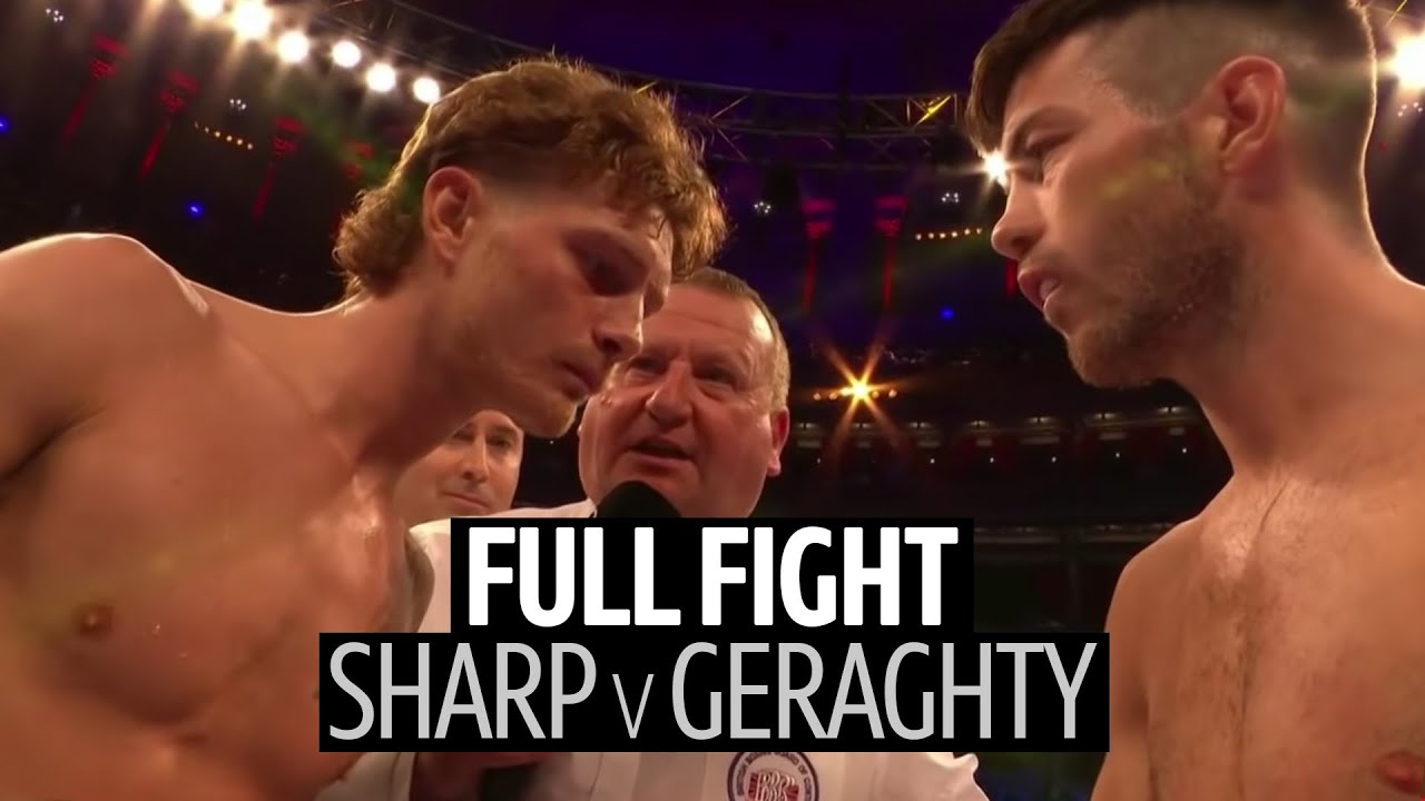 Brutal one-punch knockout out of nowhere! Archie Sharp v Declan Geraghty full fight