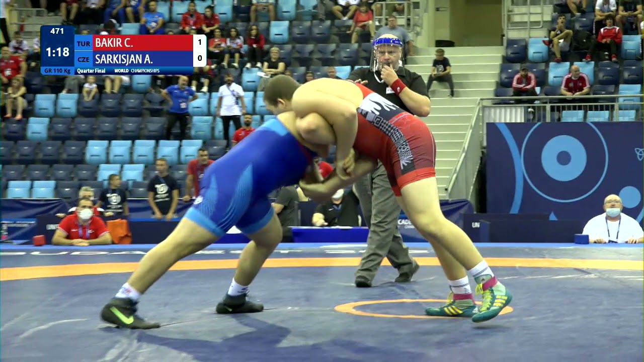 1/4 GR - 110 kg: C. BAKIR (TUR) v. A. SARKISJAN (CZE)