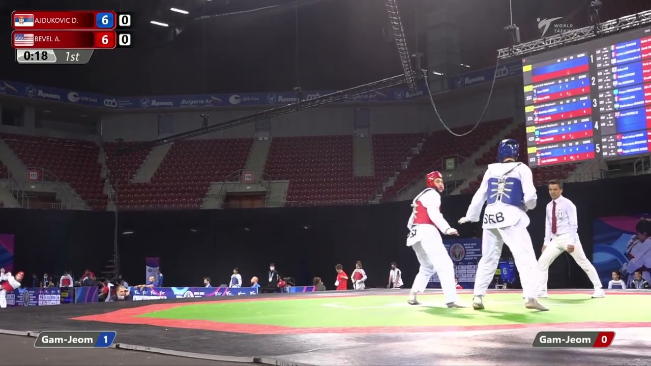 321 R16 Men 78kg SRB AJDUKOVIC D USA BEVEL A background