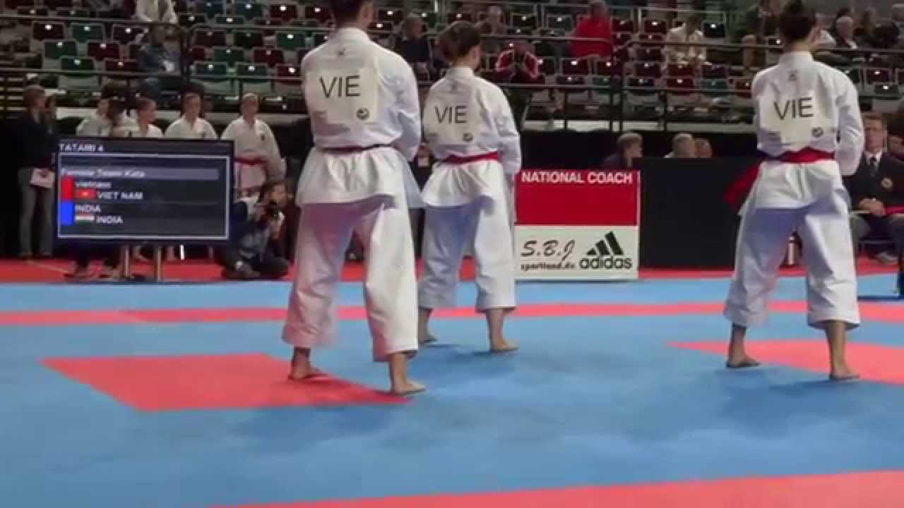 Vietnam Female Kata - 2014 World Karate Championships | WORLD KARATE FEDERATION