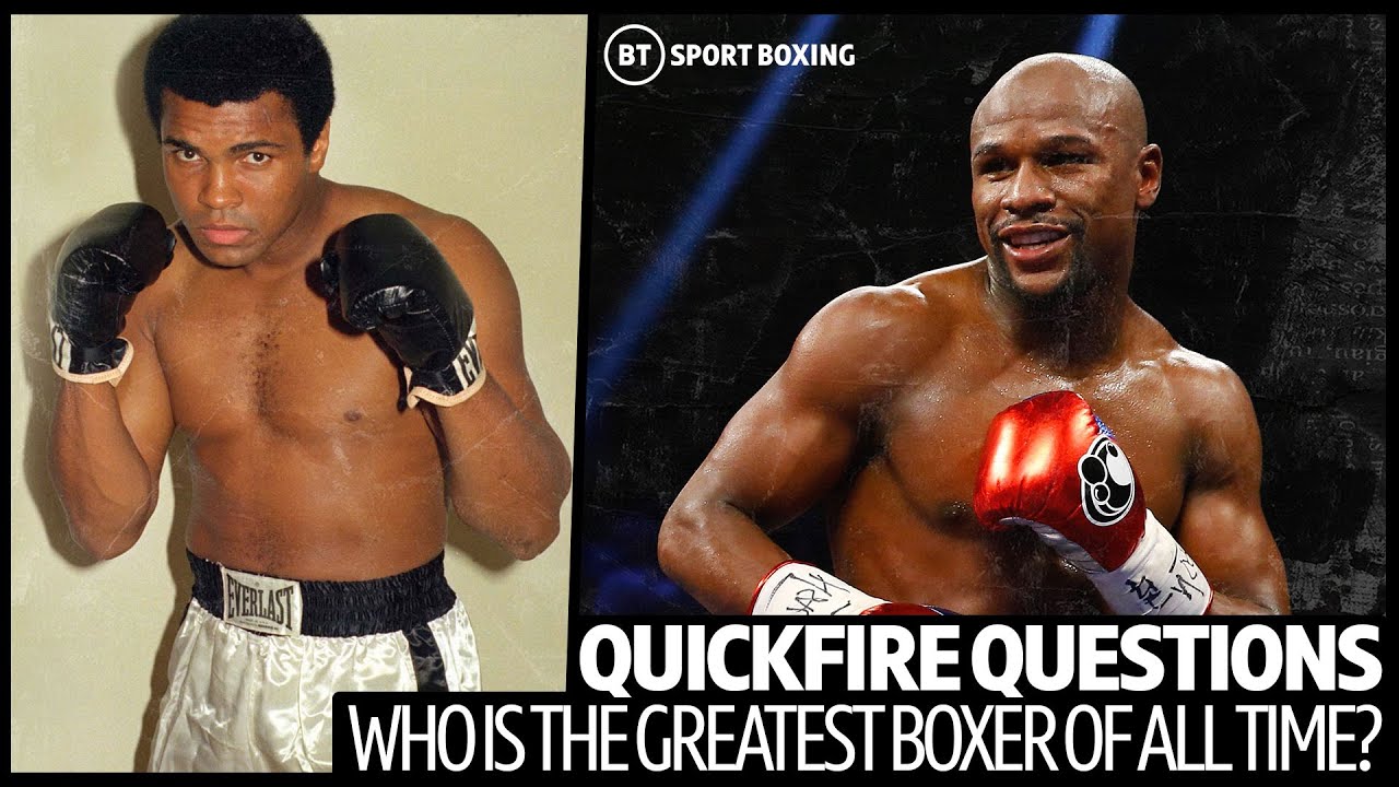 Who is the greatest boxer of all time? 🤔 Quickfire Questions background