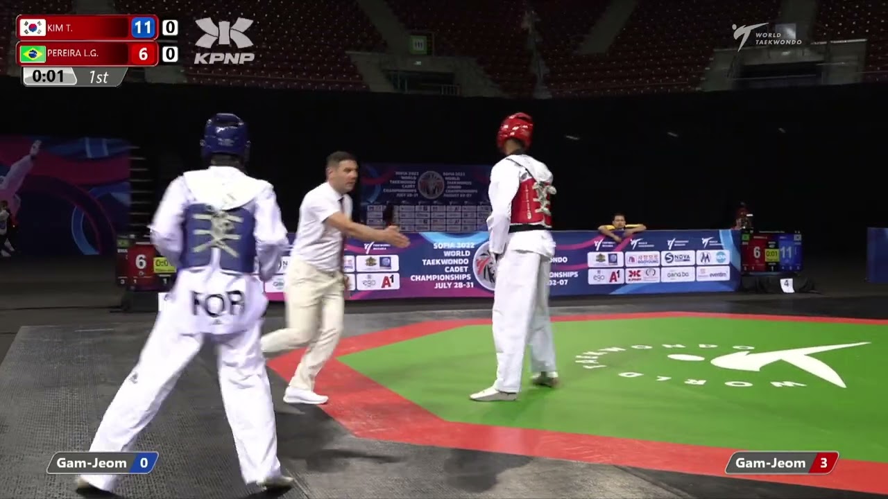 407 R64 Men 68kg KOR KIM T BRA PEREIRA L G