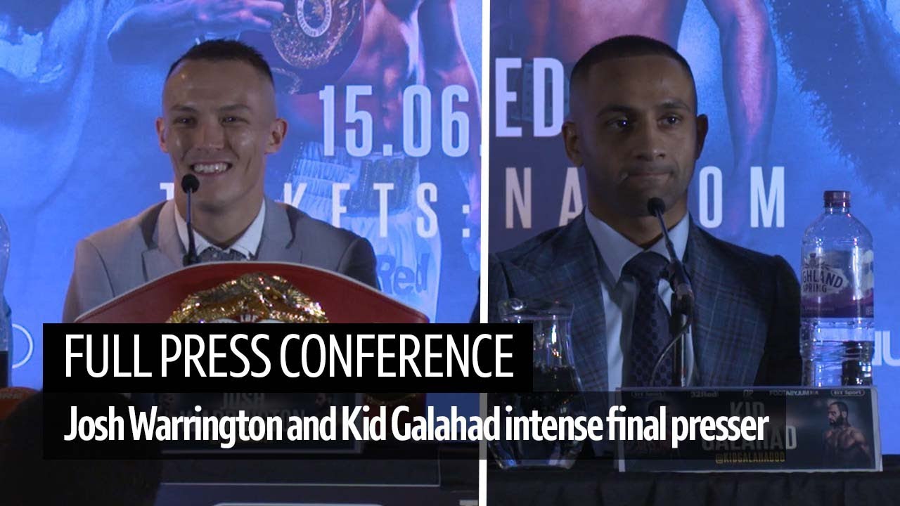 Full final press conference | Things get heated between Warrington and Galahad's camps