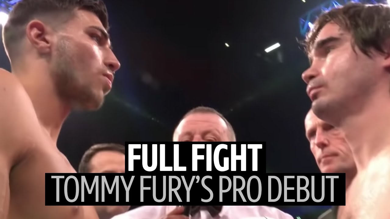 Full Fight: Tommy Fury's professional boxing debut