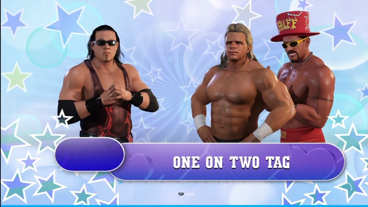 Brian Adams vs Totally Buffed. SuperBrawl 2001. WWE 2K22