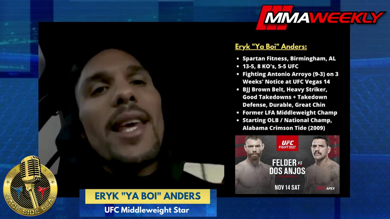 Eryk Anders: Dana White & Crimson Tide Coach Nick Saban Similarities background
