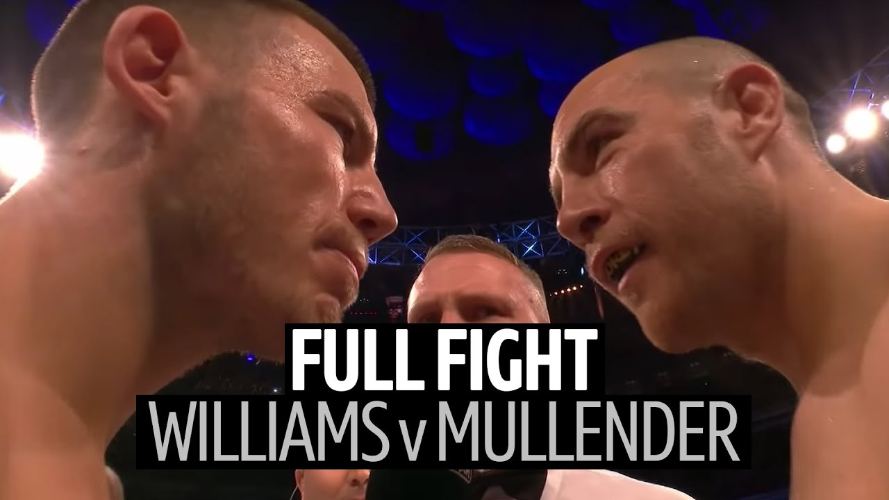 Full Fight: Liam Williams v Joe Mullender background