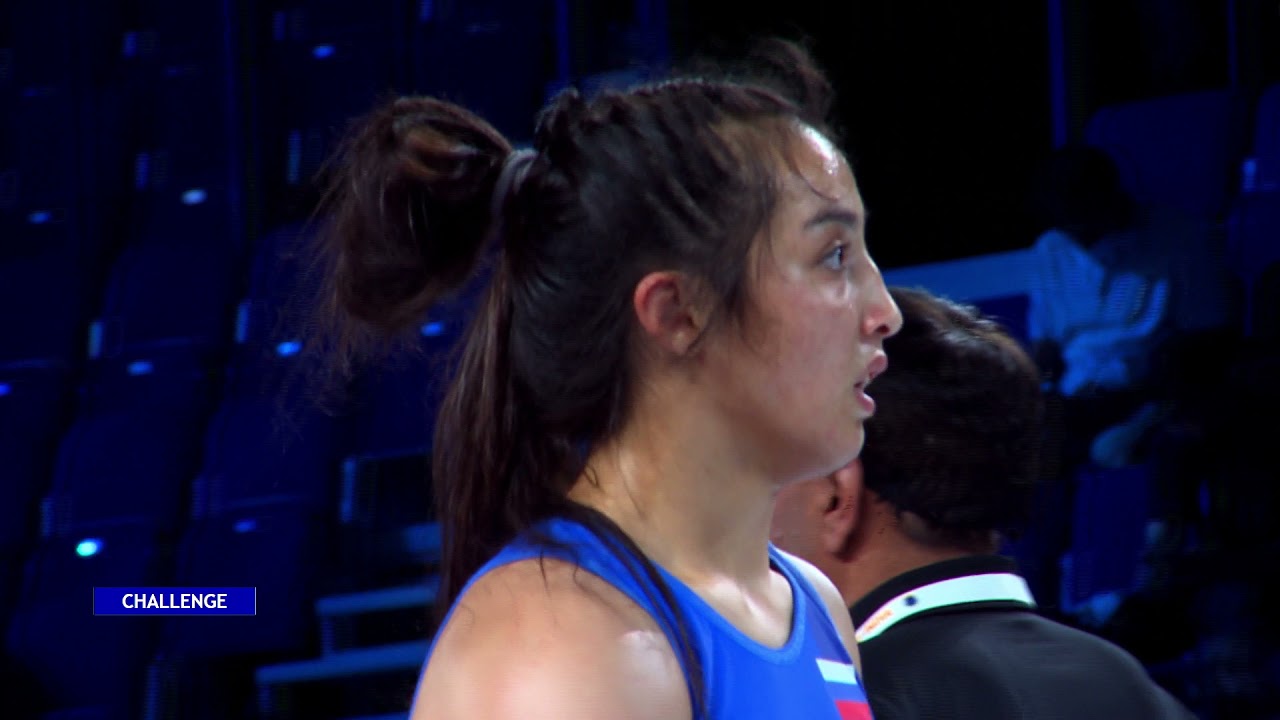 BRONZE WW - 55 kg: M. MUNKHBAT (MGL) v. A. IANDUSHKINA (RUS)