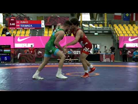 Qual. GR - 72 kg: O. OLAH (SVK) v. A. TOESMAGI (HUN)
