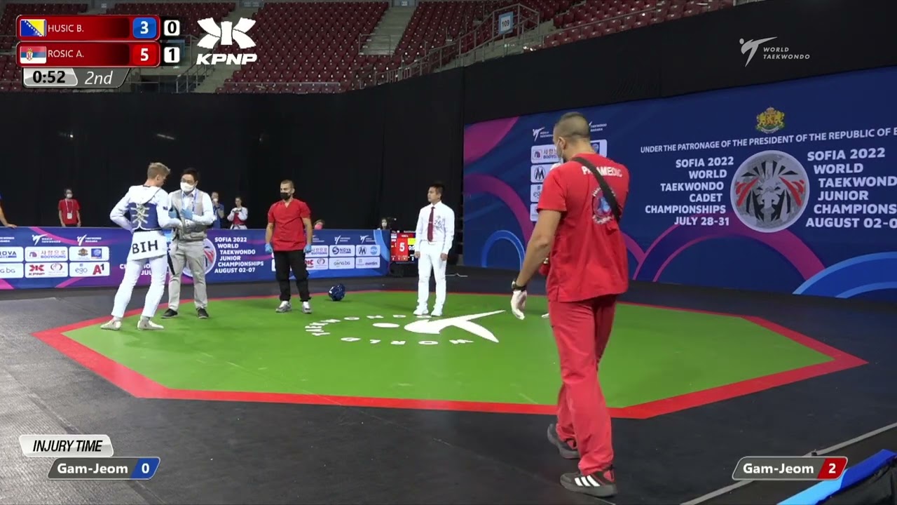 503 R64 Men 63kg BIH HUSIC B SRB ROSIC A