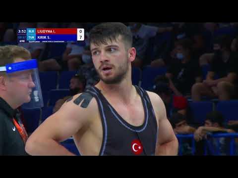 Qual. GR - 67 kg: I. LIUDYNA (BLR) v. S. KIRIK (TUR)