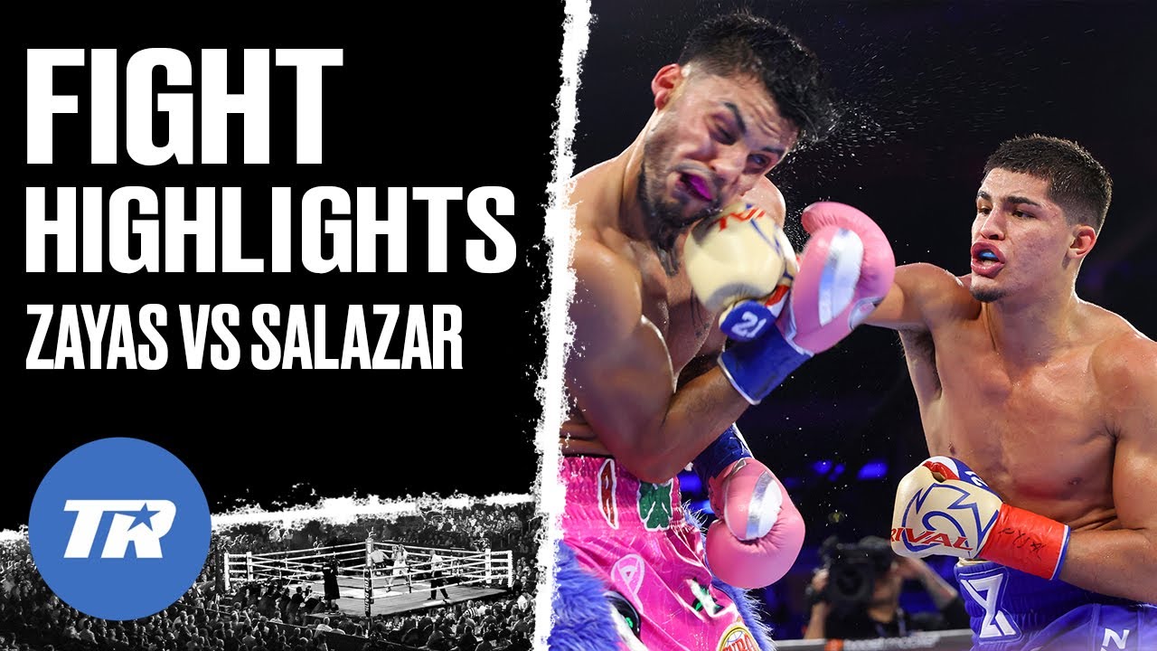 Xander Zayas Crusies To Decision Win Over Salazar, Sets Up Big 2023 | FIGHT HIGHLIGHTS