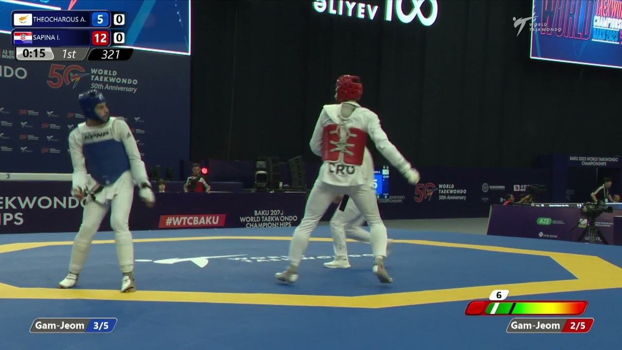 321 R32 Men 87kg CYP THEOCHAROUS A CRO SAPINA I background