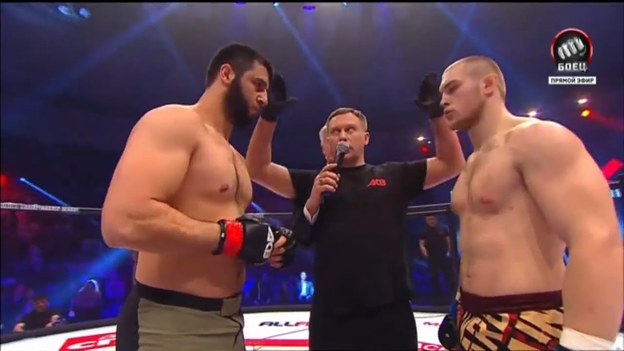 Ханиф Мирзамагомедов vs. Сергей Билостенный | Khanif Mirzamagomedov vs. Sergey Bilostenniy | ACB 32 backdrop
