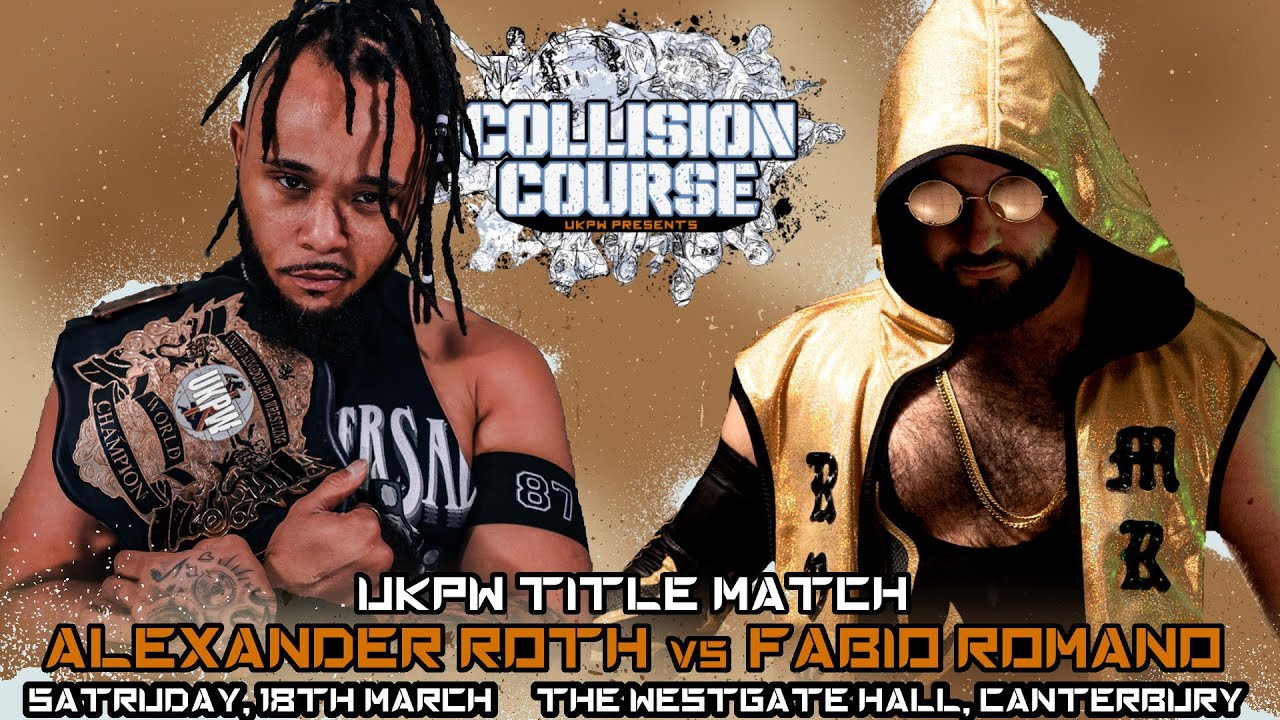 UKPW: FULL MATCH - Fabio Romano vs Alexander Roth (UKPW TITLE MATCH) background