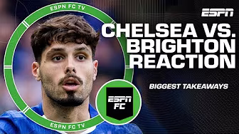 BACKS TO THE WALL ЁЯСА Chelsea simply didnтАЩt have a response for Brighton - Shaka Hislop | ESPN FC background