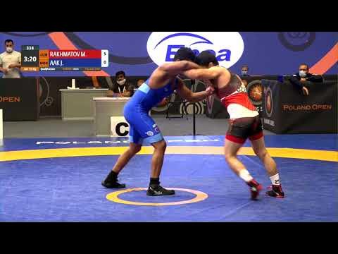 Qual. GR - 72 kg: M. RAKHMATOV (UZB) v. J. AAK (NOR)