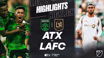 Austin FC vs. LAFC | Full Match Highlights | Late Game CHANGER! background