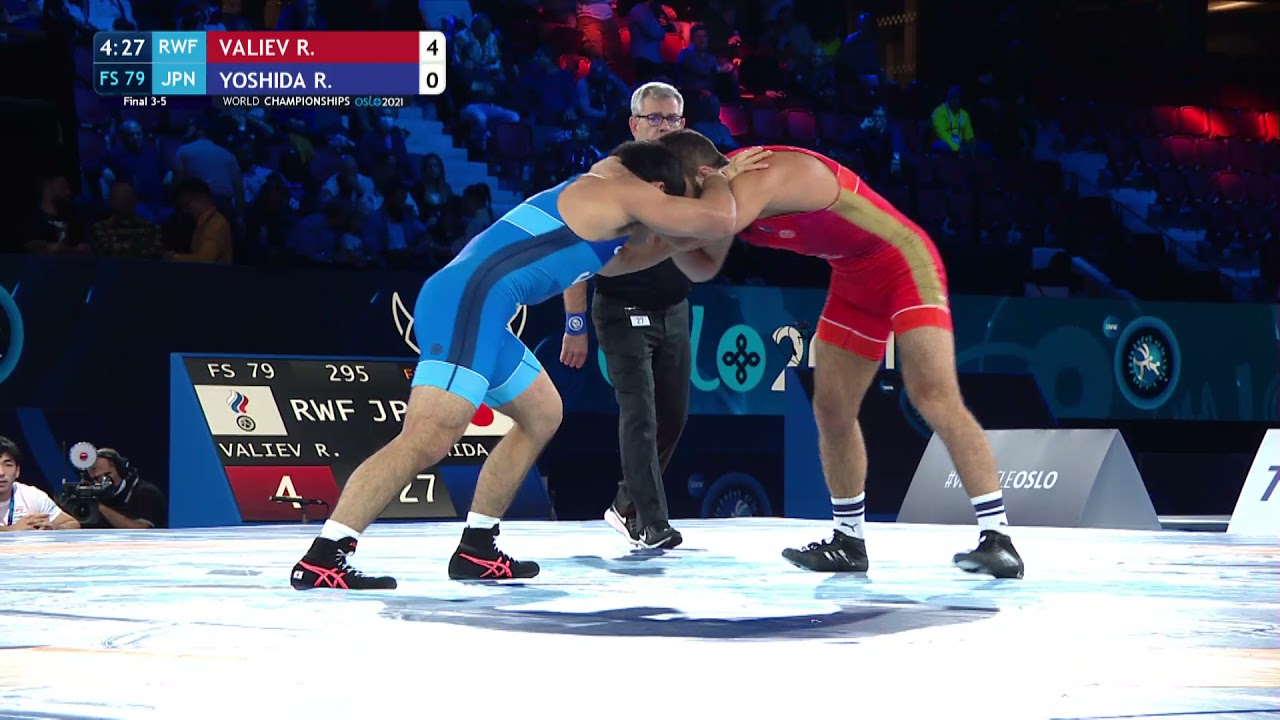 BRONZE FS - 79 kg: R. VALIEV (RWF) v. R. YOSHIDA (JPN)