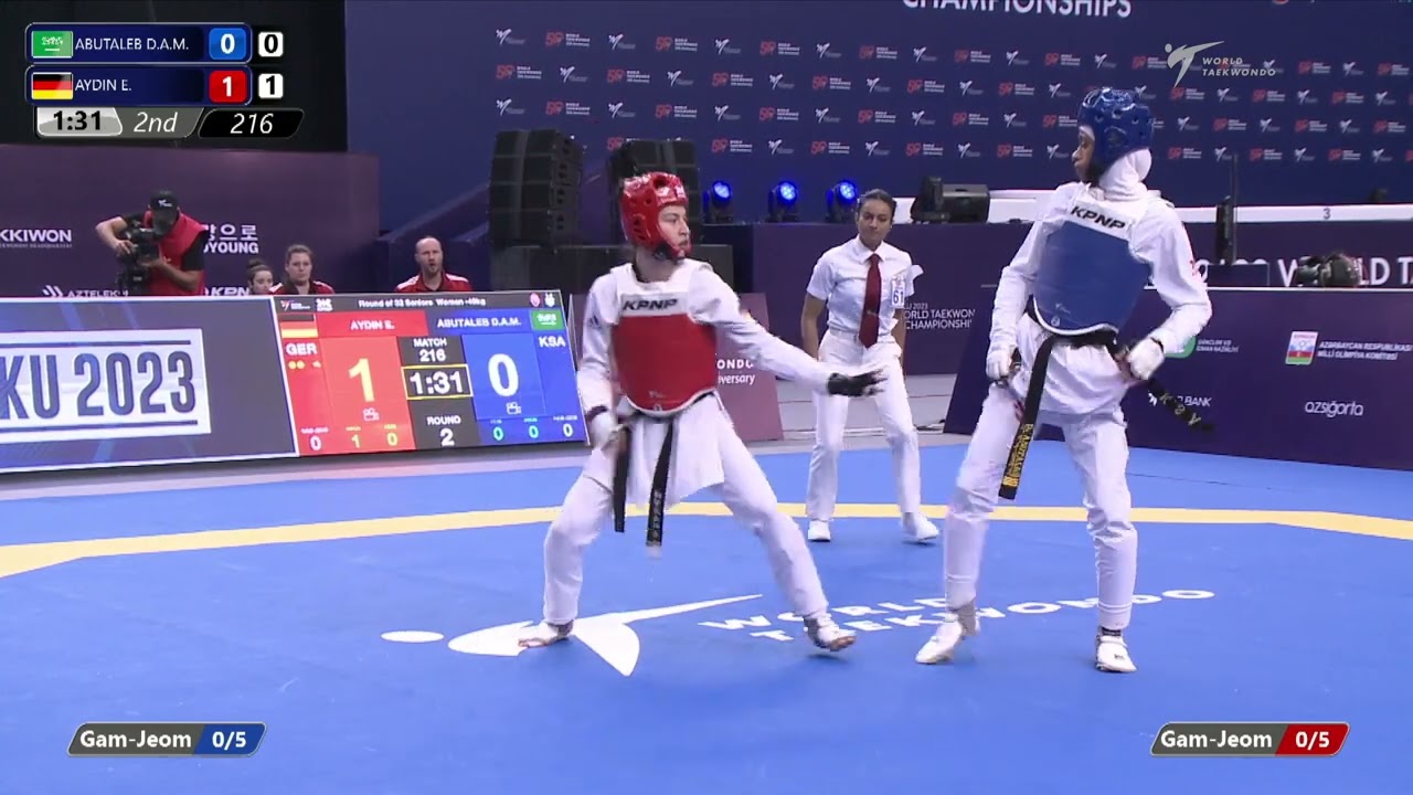 216 R32 Women 49kg KSA ABUTALEB D A M GER AYDIN E