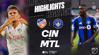 FC Cincinnati vs. CF Montréal | Full Match Highlights backdrop