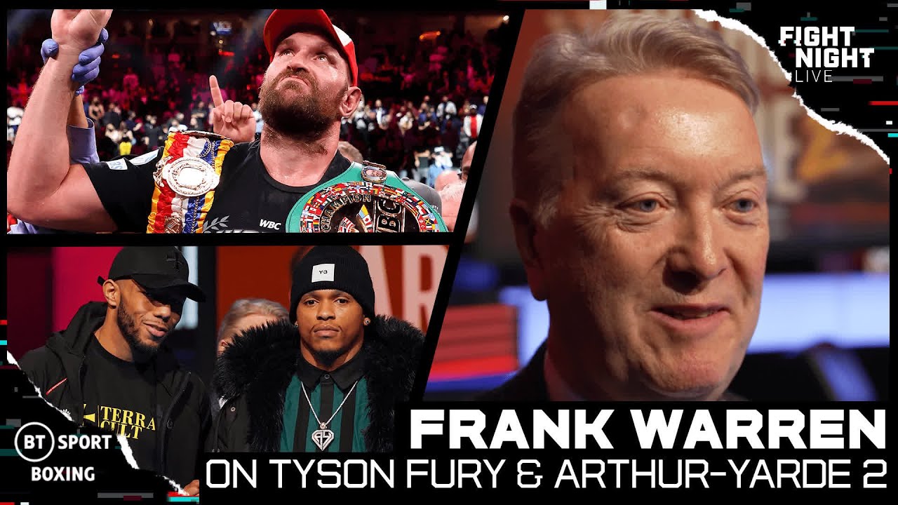 'We're Trying To Make Tyson Fury v Usyk' - Frank Warren On AJ Step Aside Deal, Arthur-Yarde 2 & More background
