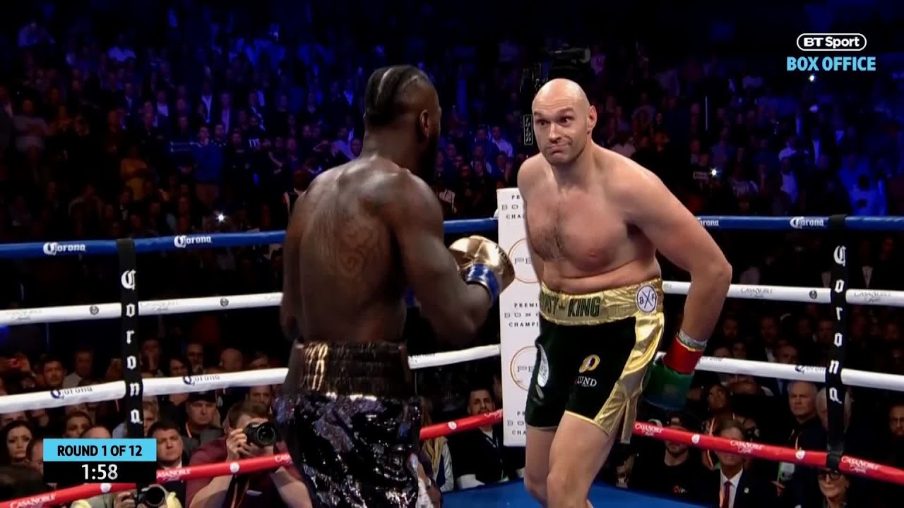 Never forget that Tyson Fury showboated the hardest hitting boxer on the planet: Deontay Wilder background