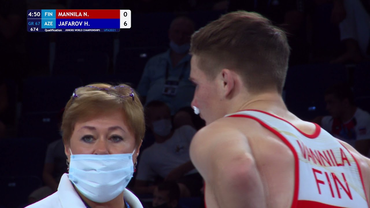 Qual. GR - 67 kg: N. MANNILA (FIN) v. H. JAFAROV (AZE)
