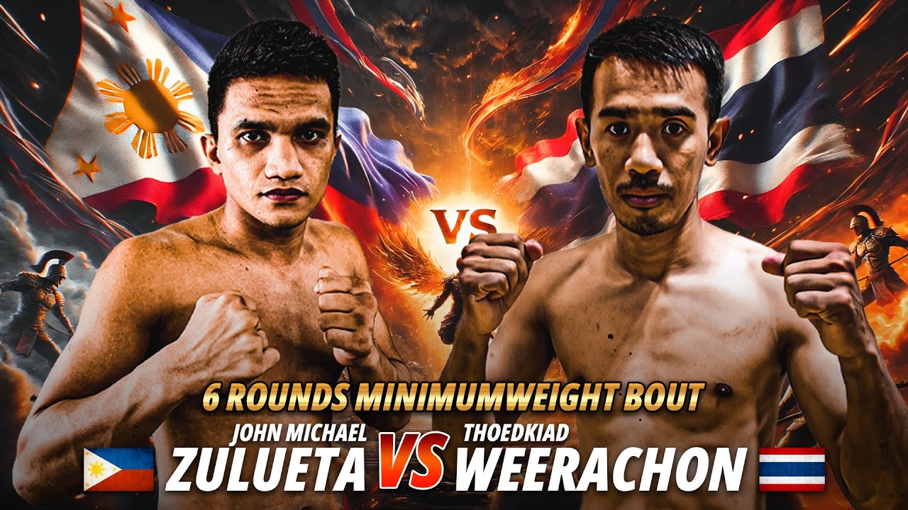 John Michael Zulueta ЁЯЗ╡ЁЯЗн VS Thoedkiad Weerachon ЁЯЗ╣ЁЯЗн background