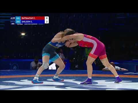 GOLD WW - 50 kg: E. BATBAATAR (MGL) v. E. SHILSON (USA)