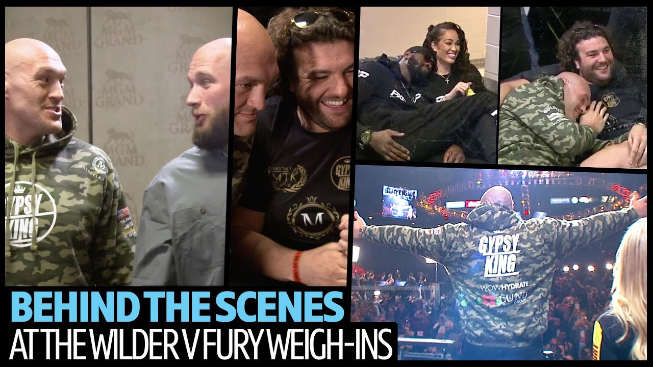 Best bits from behind the scenes at Wilder v Fury weigh-ins | No Filter Boxing