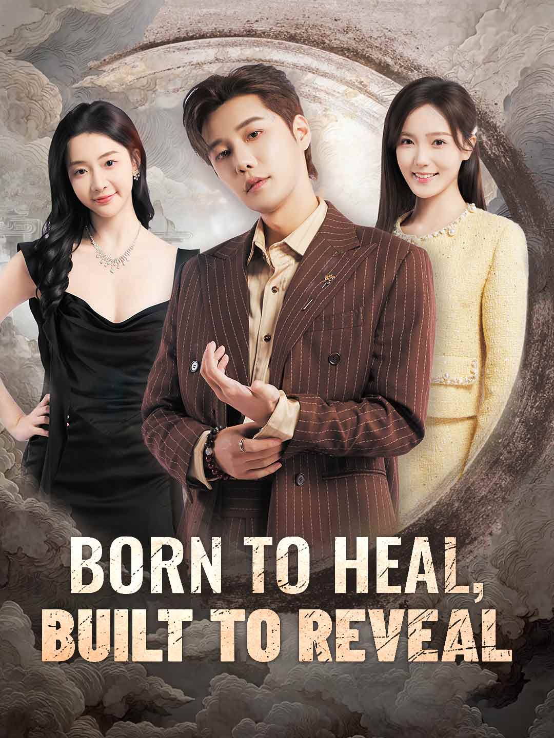 Born to Heal, Built to Reveal poster - similar to the exiled