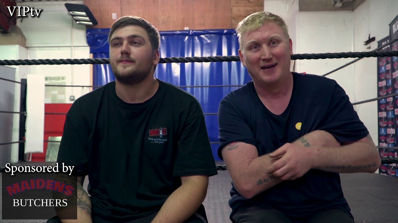 VIPtv visits Blundell's gym in Wigan background