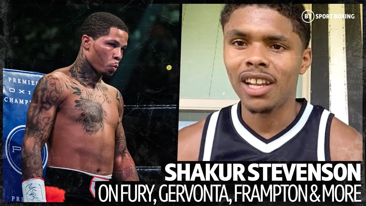Shakur Stevenson wants to fight Gervonta Davis, loves Tyson Fury, comparisons with Floyd Mayweather