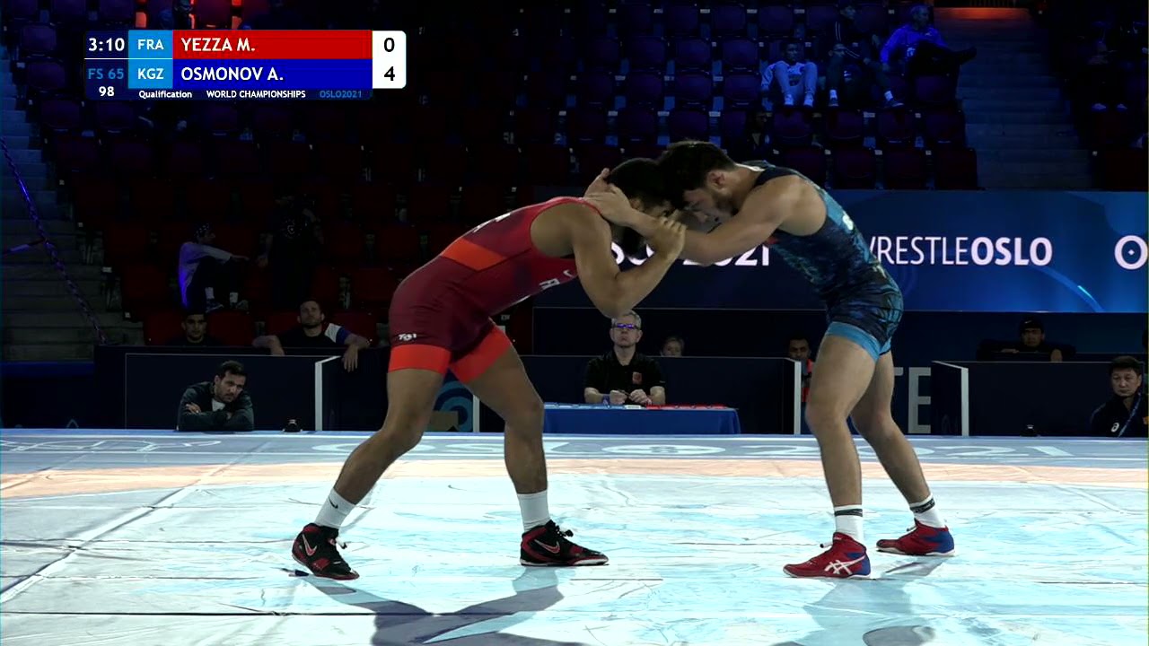Qual. FS - 65 kg: M. YEZZA (FRA) v. A. OSMONOV (KGZ)