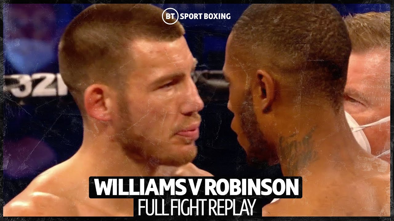 Full fight: Liam Williams v Andrew Robinson background