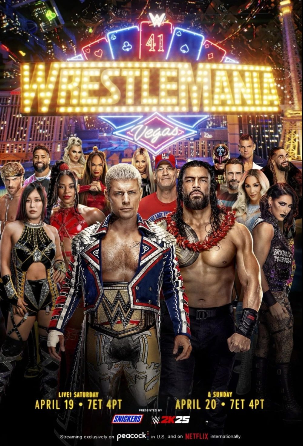 WrestleMania 41 Sunday