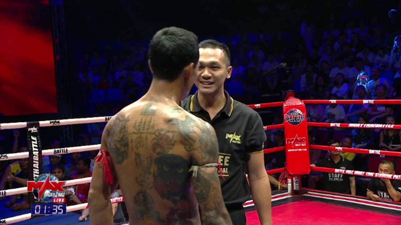 คู่ที่ 4 ยกพล ศิษย์คงเวทย์ VS เกรียงไกร ส.ยันต์ตะสี |MUAY THAI BATTLE (12-07-2019) background