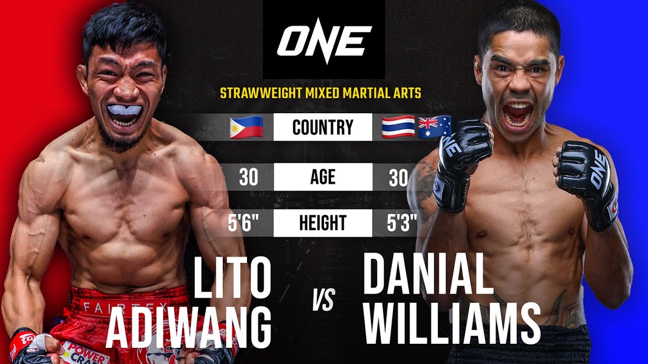 Nonstop Action 🔥 Lito Adiwang vs. Danial Williams Was EXPLOSIVE background