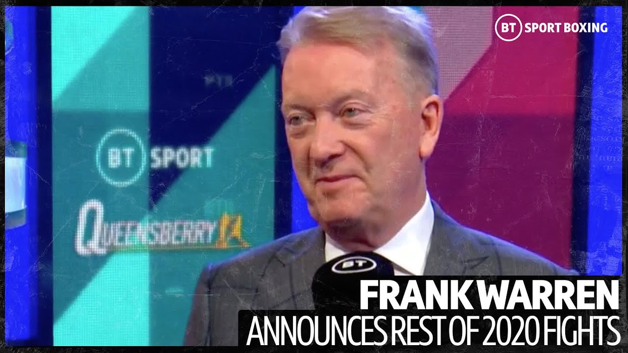 Frank Warren announces Yarde v Arthur, talks Fury v Wilder 3, Herring v Frampton, Dubois v Joyce