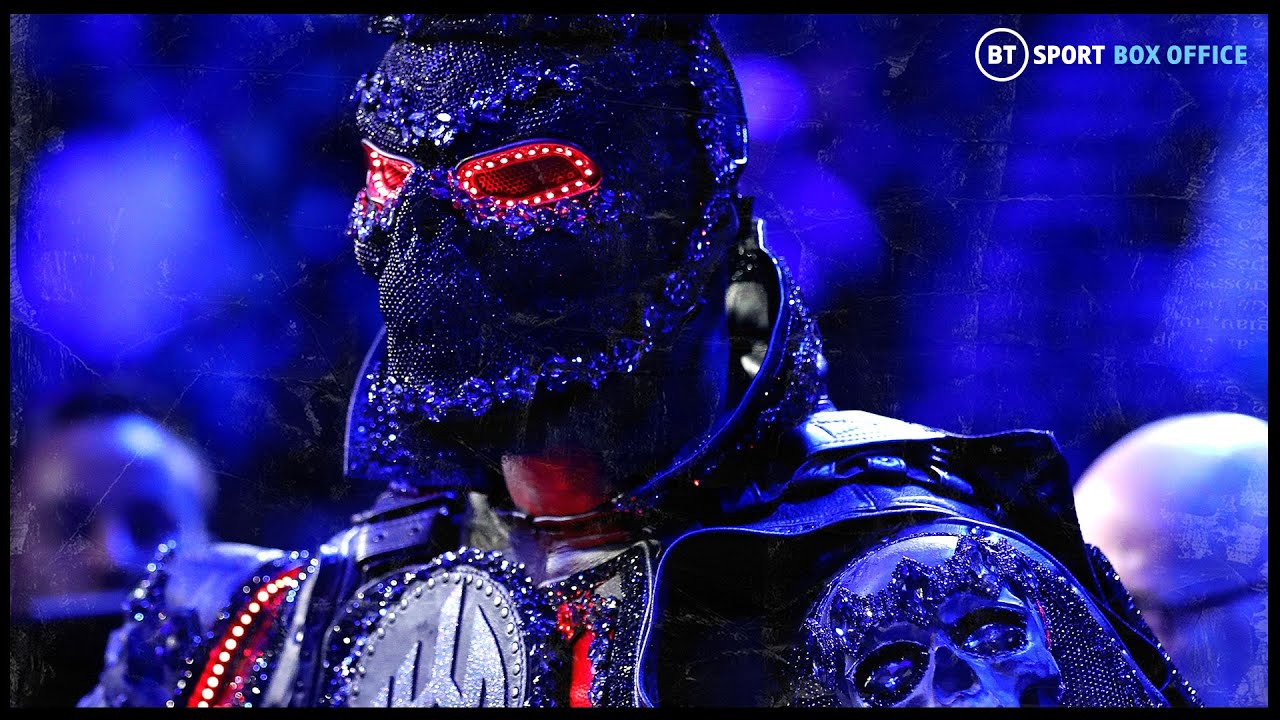 Deontay Wilder blamed this ring walk as the reason he lost to Tyson Fury background