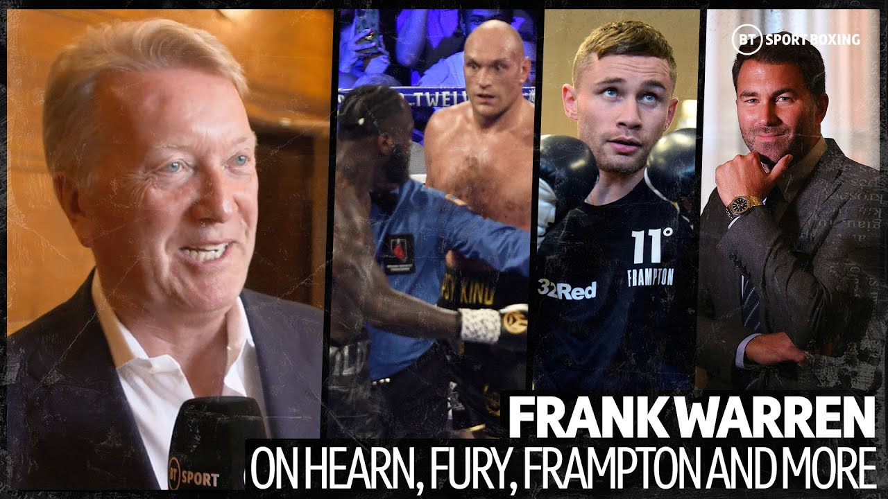 Frank Warren says Tyson Fury doesn't want to wait for Wilder trilogy and could fight AJ this year!