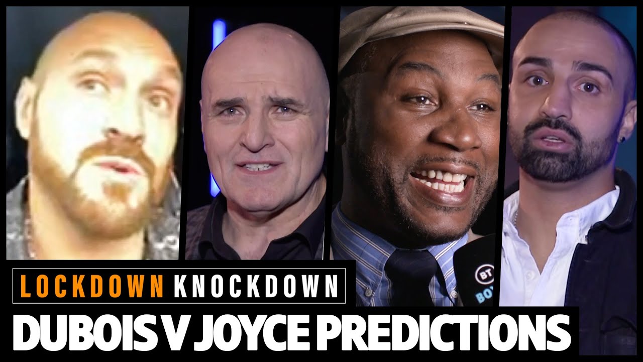 Daniel Dubois v Joe Joyce final predictions! background