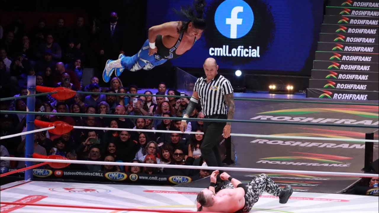 Reporte CMLL: Flip Gordon Vs Stuka Jr background