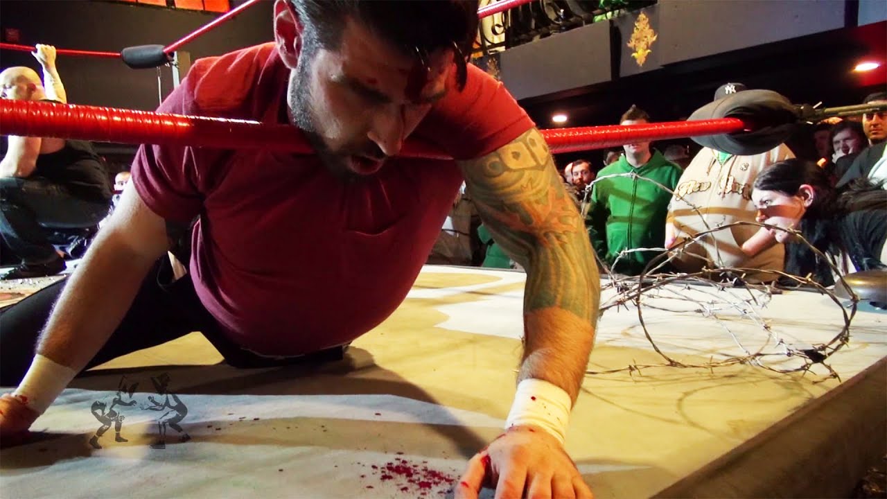 "Hard Way" Cut Requires 15 Staples (Tremont & Stone vs. The Contingent) - Beyond Wrestling