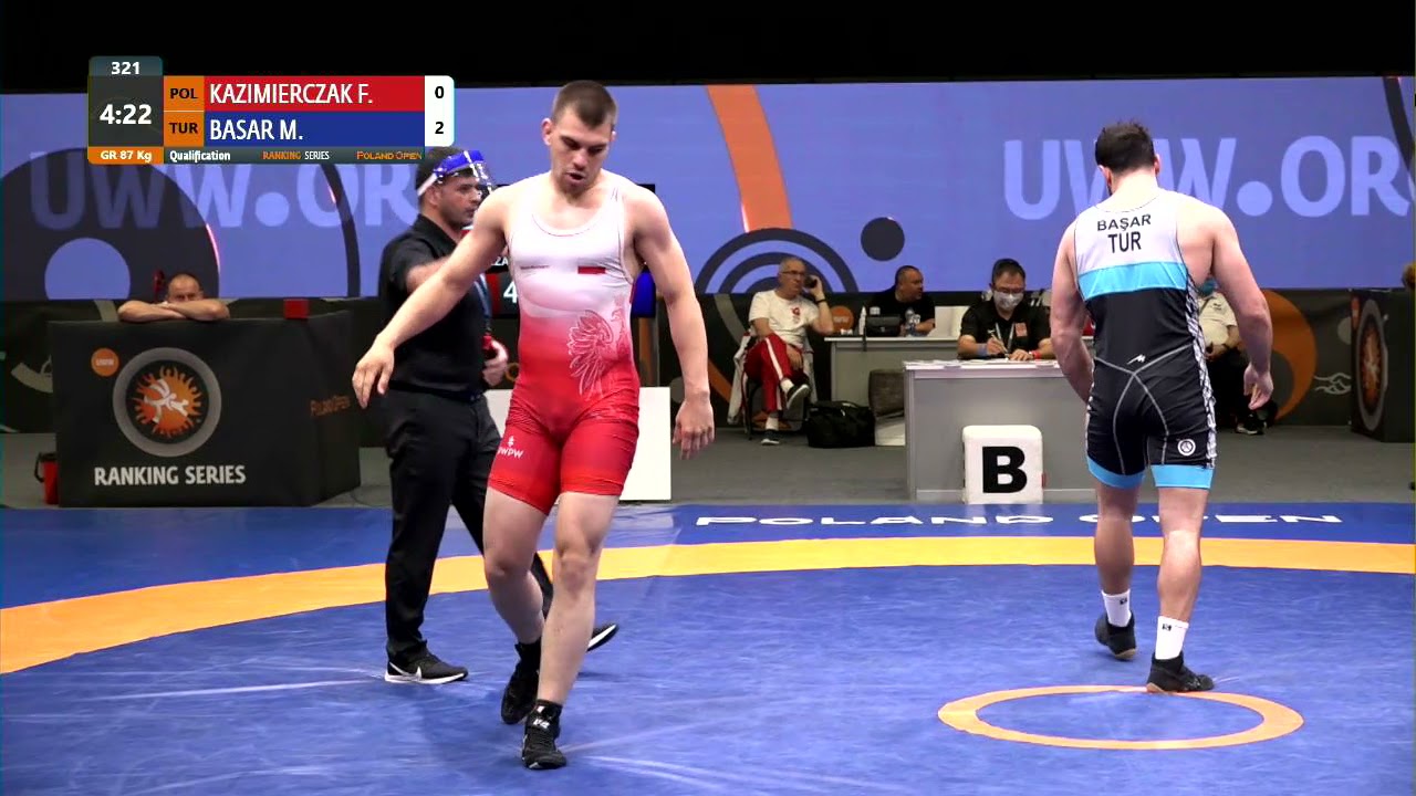 Qual. GR - 87 kg: F. KAZIMIERCZAK (POL) v. M. BASAR (TUR)