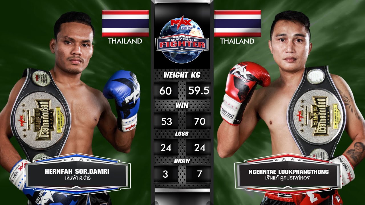 คู่ที่ 4 เหินฟ้า ส.ดำริ VS เงินแท้ ลูกปรางค์ทอง | MUAY THAI FIGHTER (10-02-2020)