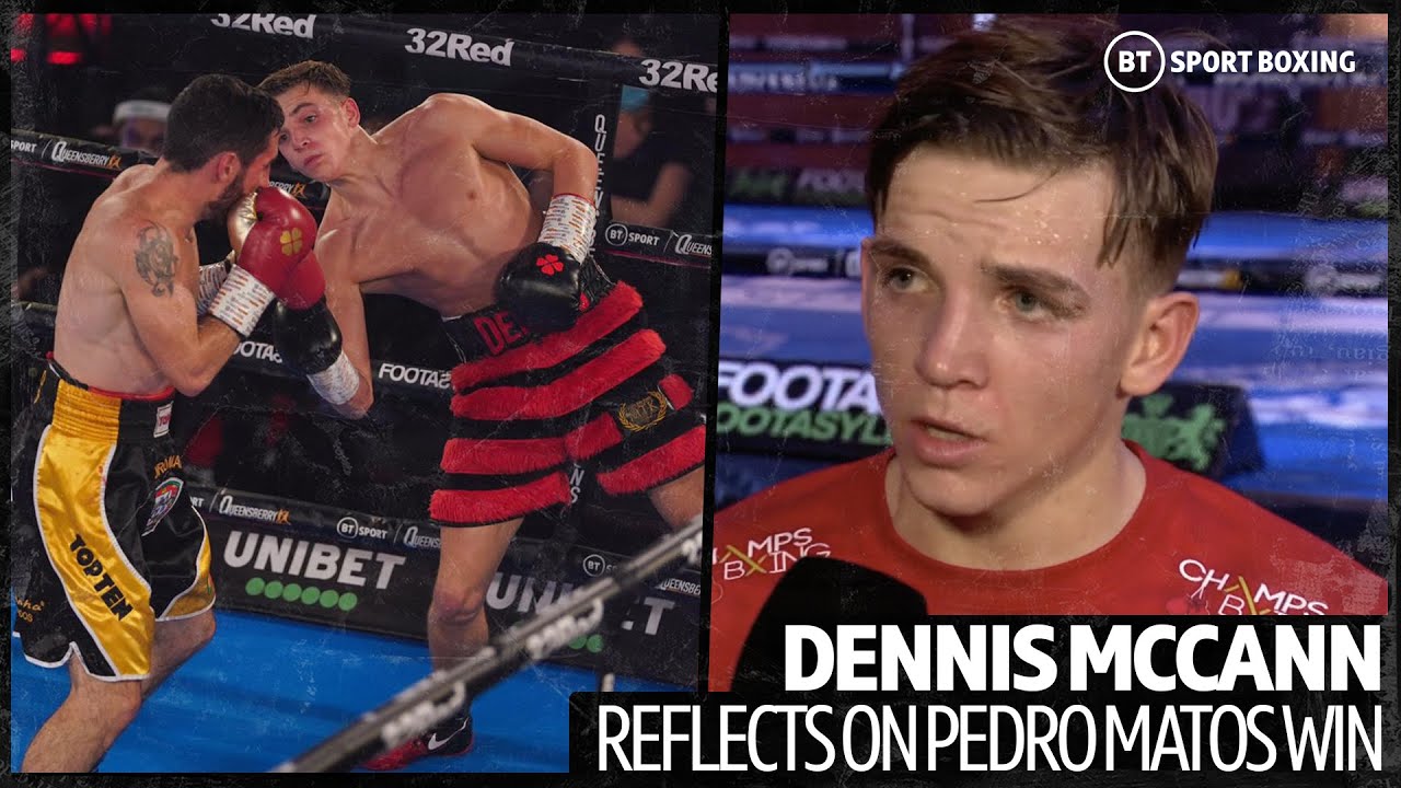 "I'll die to reach the top!" Dennis McCann reacts to toughest fight of his career background