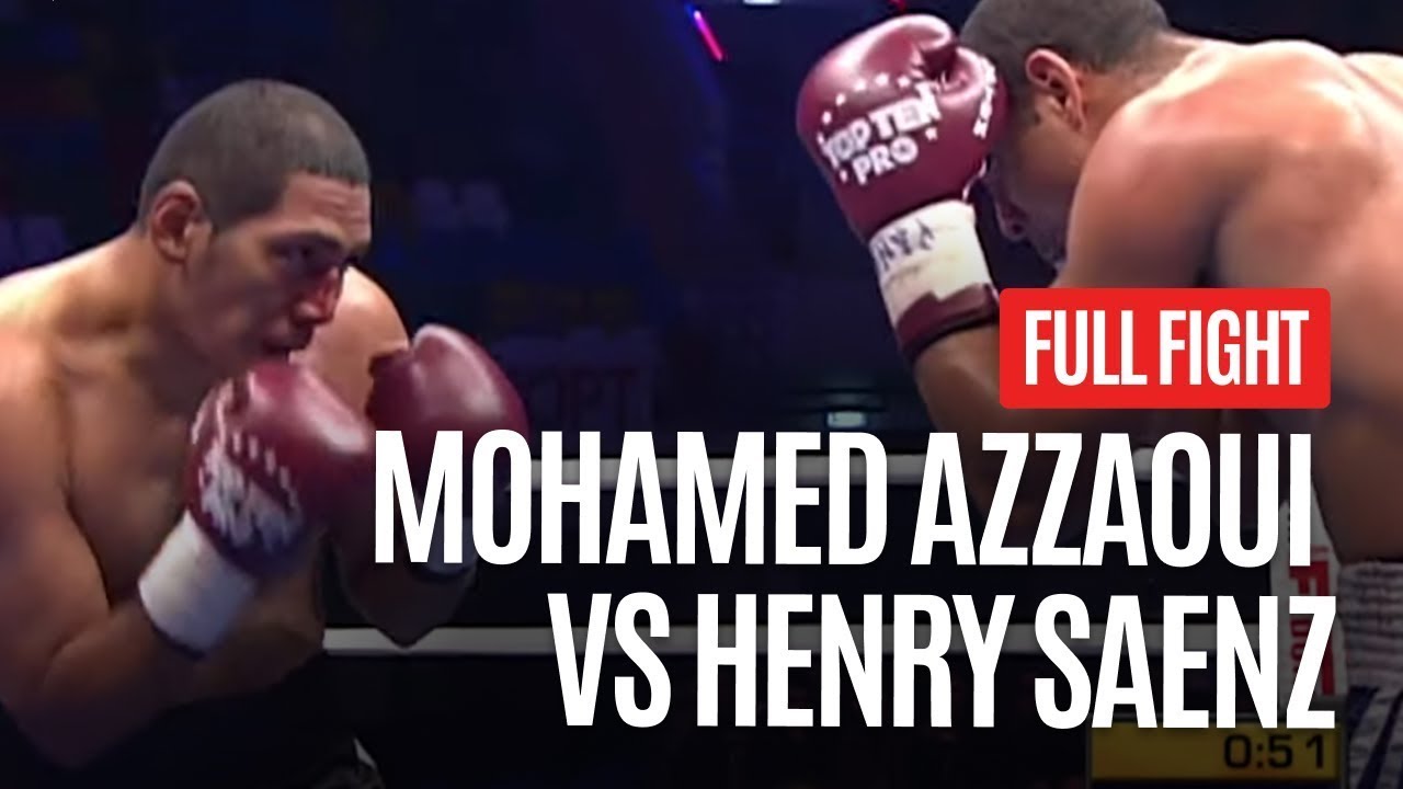 MOHAMED AZZAOUI VS HENRY SAENZ FULL FIGHT